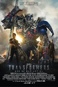 Plakát k filmu Transformers: Age of Extinction (2014).