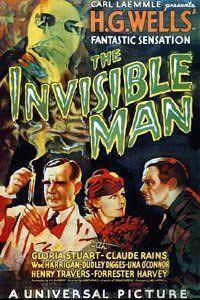 Cartaz para The Invisible Man (1933).