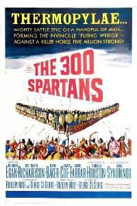 Plakát k filmu The 300 Spartans (1962).