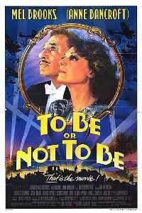 To Be or Not to Be (1983) Cover.