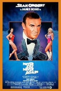 Plakat Never Say Never Again (1983).