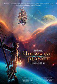Cartaz para Treasure Planet (2002).