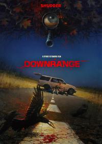 Обложка за Downrange (2017).