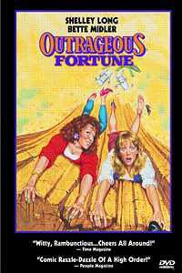 Poster for Outrageous Fortune (1987).
