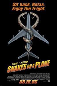 Plakát k filmu Snakes on a Plane (2006).