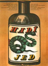 Plakát k filmu Hadí jed (1981).