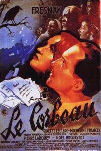 Plakát k filmu Corbeau, Le (1943).