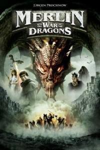 Plakat filma Merlin and the War of the Dragons (2008).