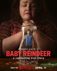 Poster for Baby Reindeer (2024).