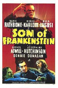 Poster for Son of Frankenstein (1939).