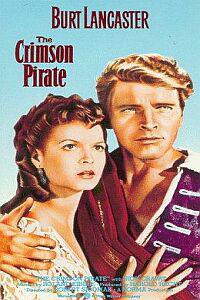 Омот за The Crimson Pirate (1952).