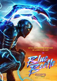 Poster for Blue Beetle (2023).