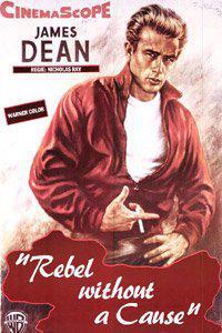 Plakát k filmu Rebel Without a Cause (1955).