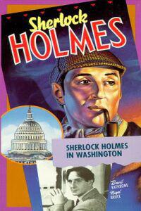 Plakát k filmu Sherlock Holmes in Washington (1943).