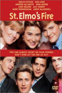St. Elmo's Fire (1985) Cover.