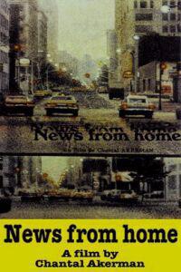 Cartaz para News From Home (1977).