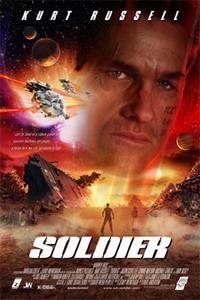 Cartaz para Soldier (1998).