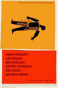 Plakat Anatomy of a Murder (1959).