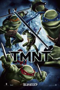 Poster for TMNT (2007).
