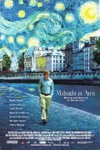Plakát k filmu Midnight in Paris (2011).