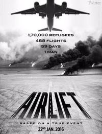 Poster for Airlift (2016).