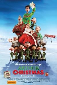 Poster for Arthur Christmas (2011).