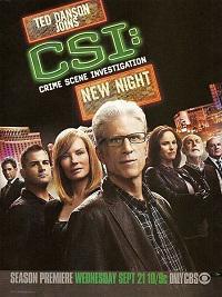 Plakat CSI: Crime Scene Investigation (2000).