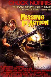 Plakát k filmu Missing in Action (1984).