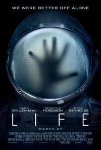 Plakát k filmu Life (2017).