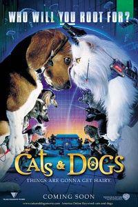 Poster for Cats & Dogs (2001).