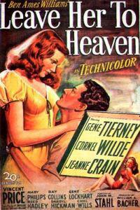 Plakát k filmu Leave Her to Heaven (1945).