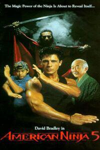 Plakát k filmu American Ninja V (1993).