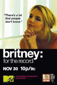Plakat Britney: For the Record (2008).