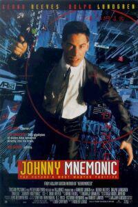 Cartaz para Johnny Mnemonic (1995).