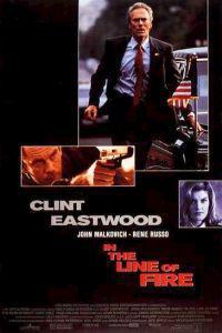 Plakát k filmu In the Line of Fire (1993).