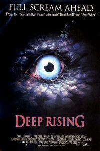 Cartaz para Deep Rising (1998).