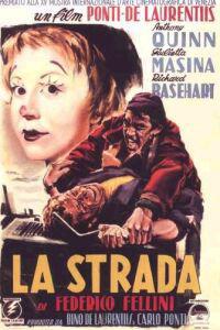 Plakat La strada (1954).