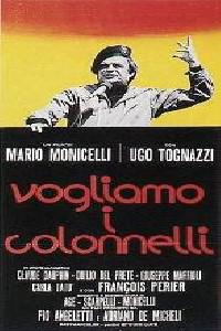 Plakat Vogliamo i colonnelli (1973).