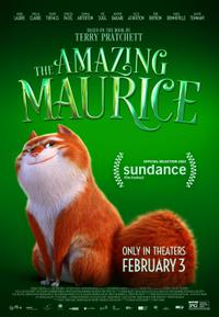 Poster for The Amazing Maurice (2022).