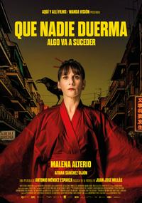 Poster for Que nadie duerma (2023).