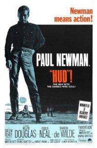 Plakát k filmu Hud (1963).