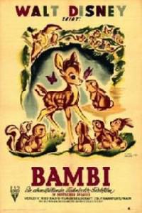 Poster for Bambi (1942).