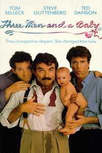 Poster for 3 Men and a Baby (1987).
