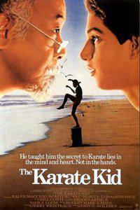 Plakát k filmu The Karate Kid (1984).