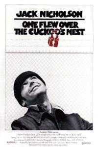 Cartaz para One Flew Over the Cuckoo's Nest (1975).