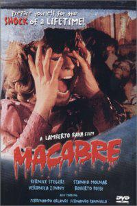 Cartaz para Macabro (1980).