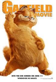 Plakat filma Garfield (2004).