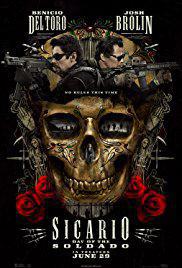 Sicario: Day of the Soldado (2018) Cover.