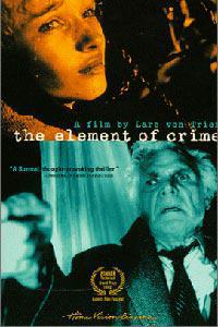 Poster for Forbrydelsens element (1984).