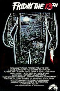 Plakat filma Friday the 13th (1980).